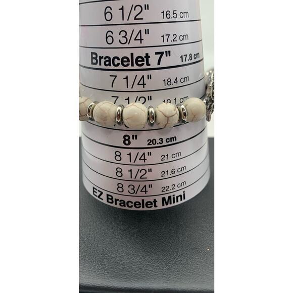 Boho Owl Rhinestone Accent Stretch Bracelet Jewelry - Picture 6 of 6